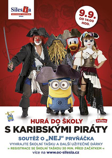 Hurá do školy s karibskými piráty v OC Silesia Opava